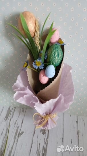 Пасхальный декор (букетики весенние)