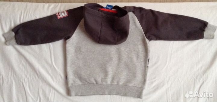 Толстовка с капюшоном, Disney, хлопок, размер 104