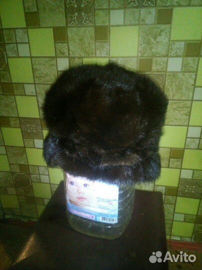 Меховая мужская кепка