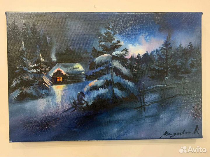 Картина Снежная сказка