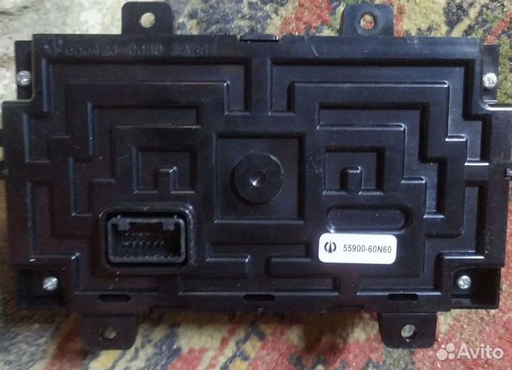 Toyota prado 150 блок управления климатом