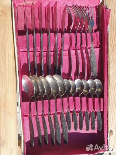 Набор столовых приборов СССР нержавейка