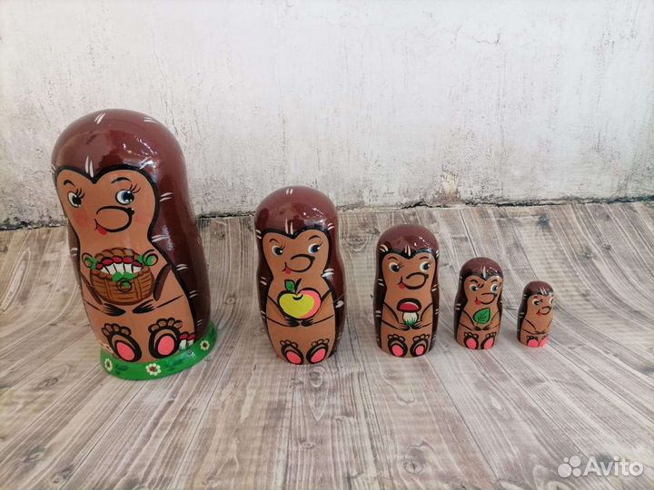 Матрёшка животные