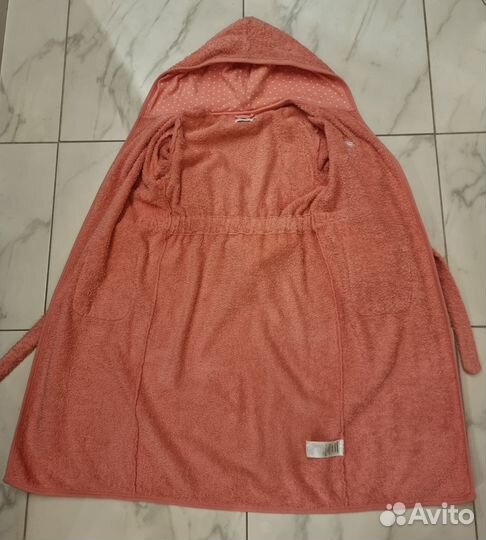 Халат махровый для девочки 146