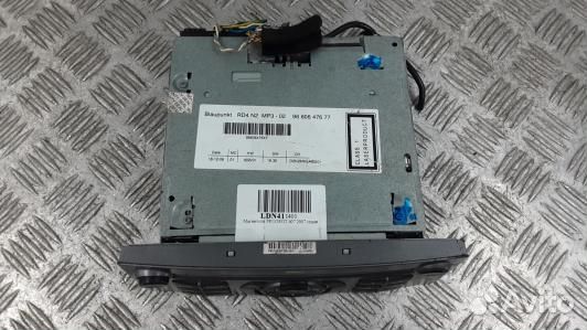 Магнитола peugeot 407 (LDN41I401)