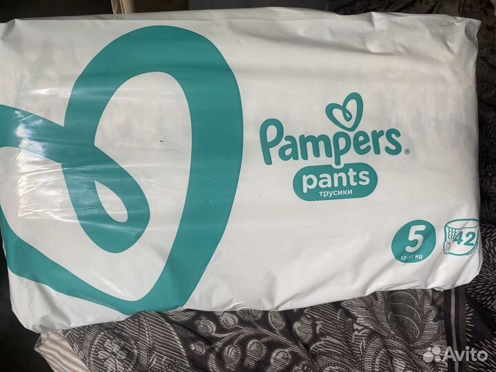 Подгузники pampers 5
