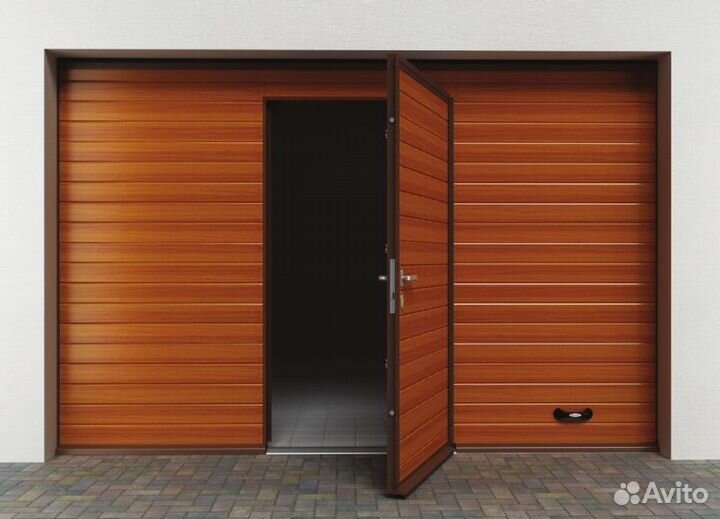 Секционные ворота Алютех