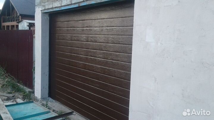 Секционные ворота автомат,под ключ