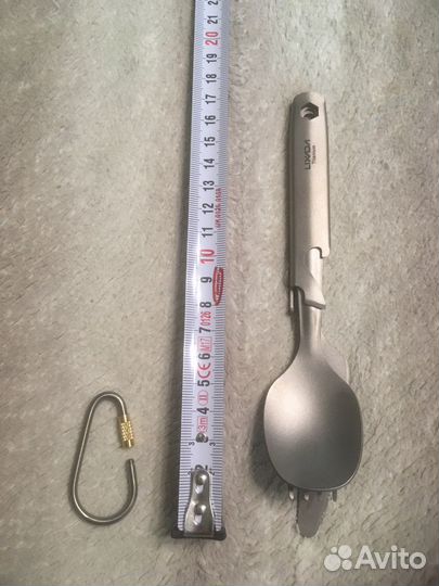 Титановые ложка вилка нож