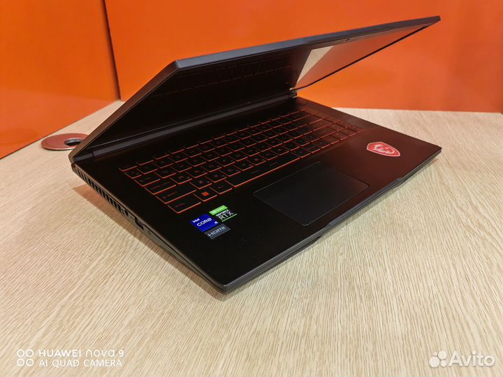 Игровой ноутбук MSI i5 / RTX3050TI / 32gb / SSD