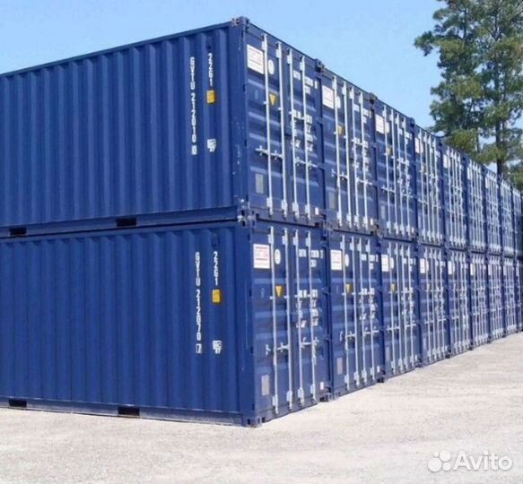 Морские контейнеры 20 и 40 футов в наличии