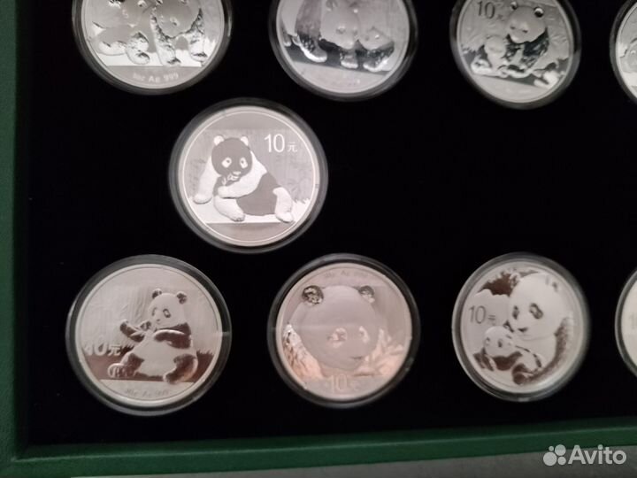 Монеты серебро 999пр.