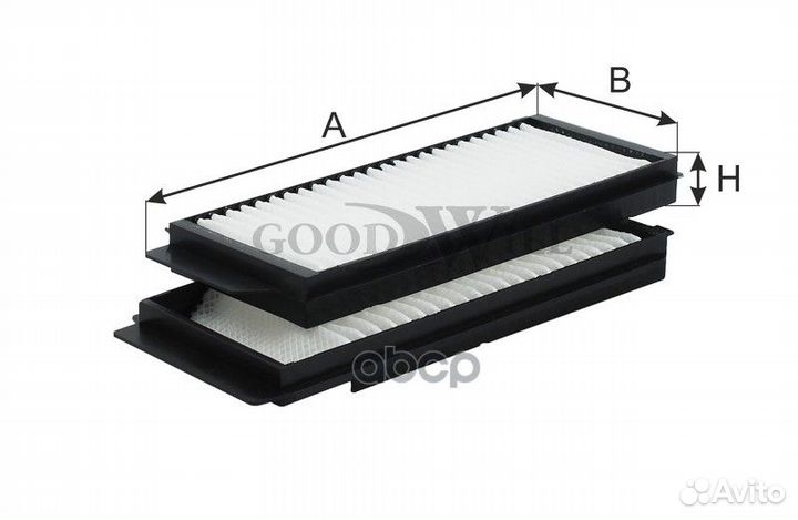 Фильтр салонный AG1232KCF Goodwill