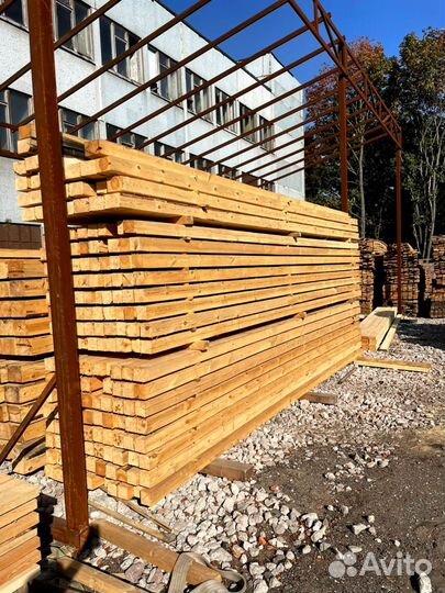 Брус обрезной 100х150х6000мм 1 сорт ГОСТ