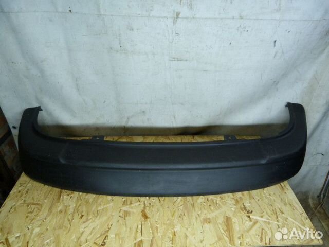 Юбка заднего бампера Kia RIO 2011-2017 (седан посл