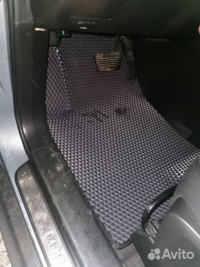 Автоковрик EVA в Ситроен С5 3D бортик