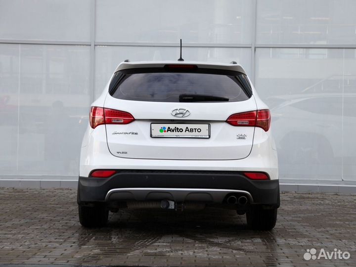 Hyundai Santa Fe 2.2 AT, 2014, 163 451 км