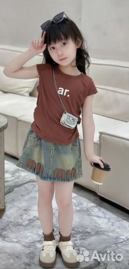 Комплект для девочки miu miu