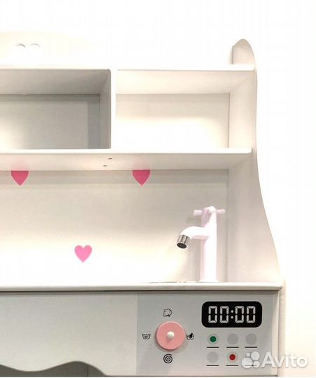 Большая детская деревянная кухня, classic