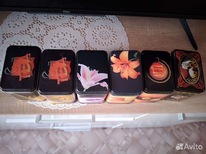 Банка металл для чая