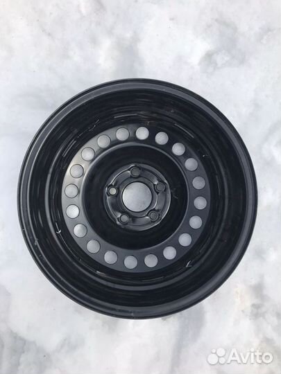 Диск штампованный R16 5/100 hyundai/K