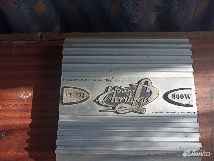 Сабвуфер и усилитель