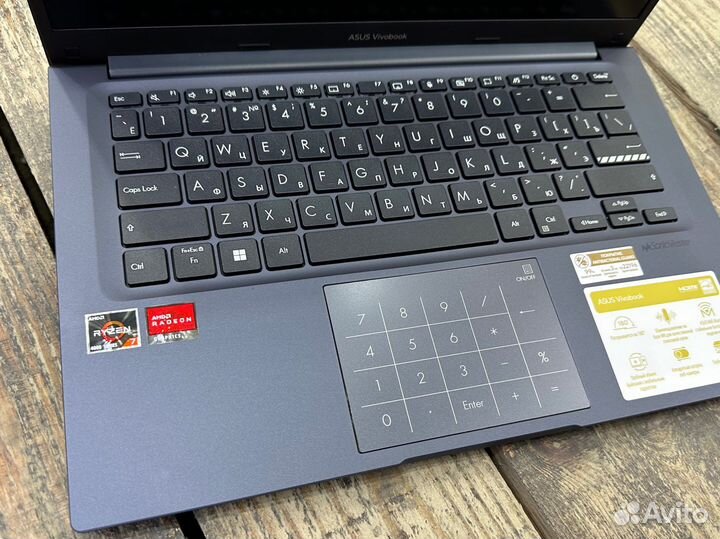 Новый ноутбук Asus Vivobook 14 Ryzen 7 4800/16/512