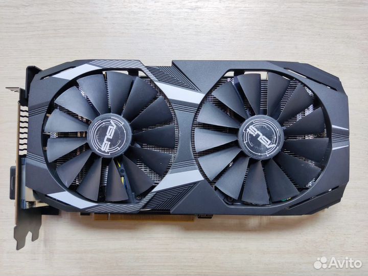 Видеокарта asus rx580 8gb