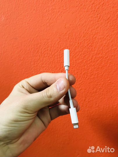 iPhone переходник Наушники качества оригинал
