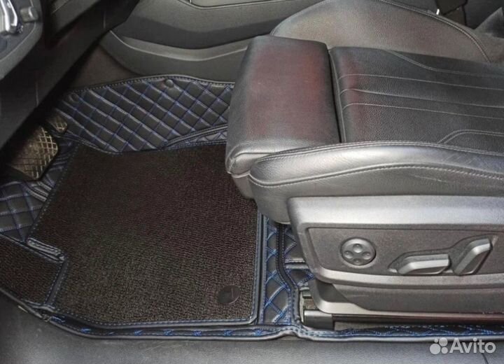 3Д коврики из экокожи audi Q5 FY 2018