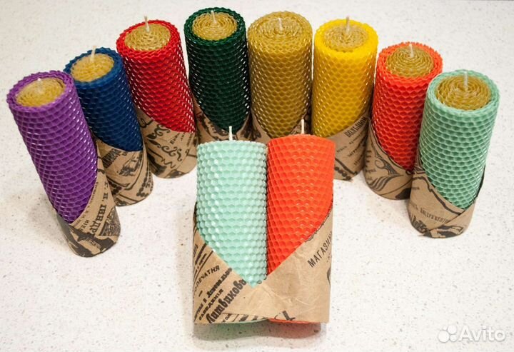 Свечи из вощины