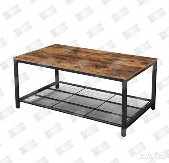 Стол кофейный в стиле лофт