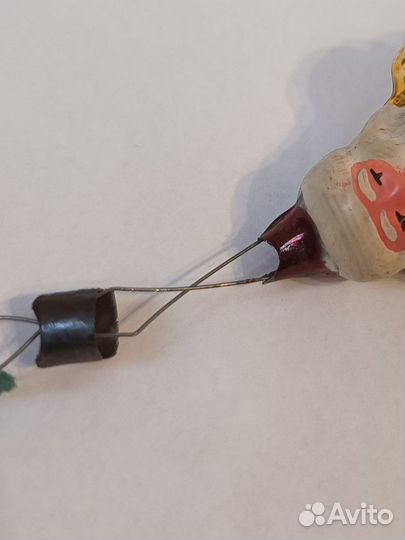 Елочная игрушка Дед Мороз СССР