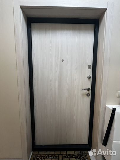 Дверь входная от застройщика