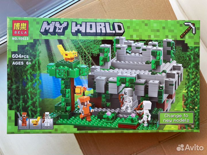 Конструктор Майнкрафт Храм в Джунглях