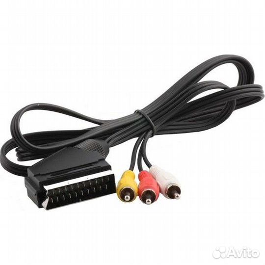 Кабель Scart (OUT) - 3 RCA