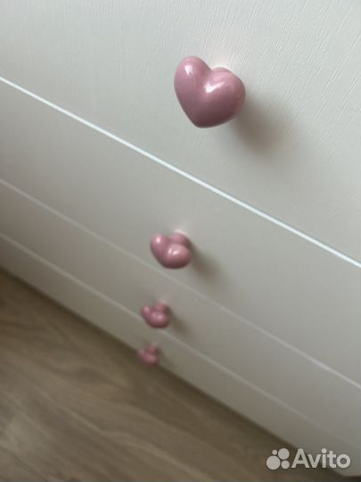 Комод детский с керамическими ручками