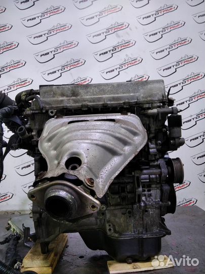 Двигатель toyota pontiac 1ZZ-FE. voltz will VS wish. ZZV50 ZZV50G ZZW30 впуск пластик заслонка механ