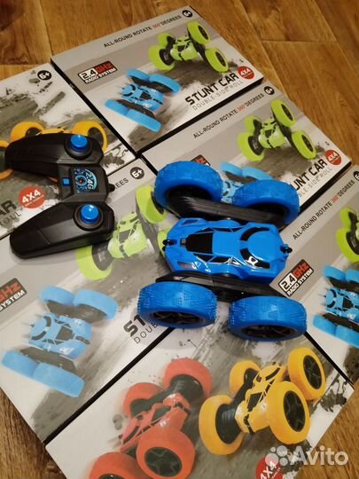 Машинка на радиоуправлении перевертыш новая