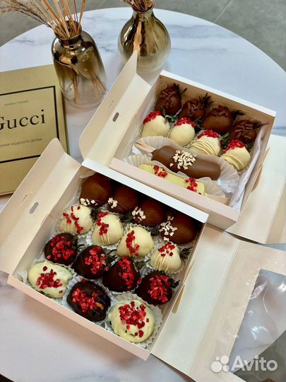 Клубника в бельгийском шоколаде