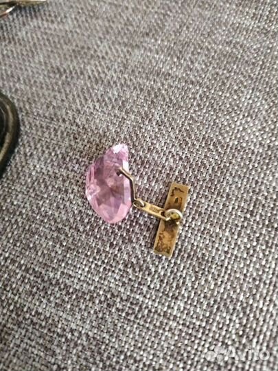 Запонки серебро