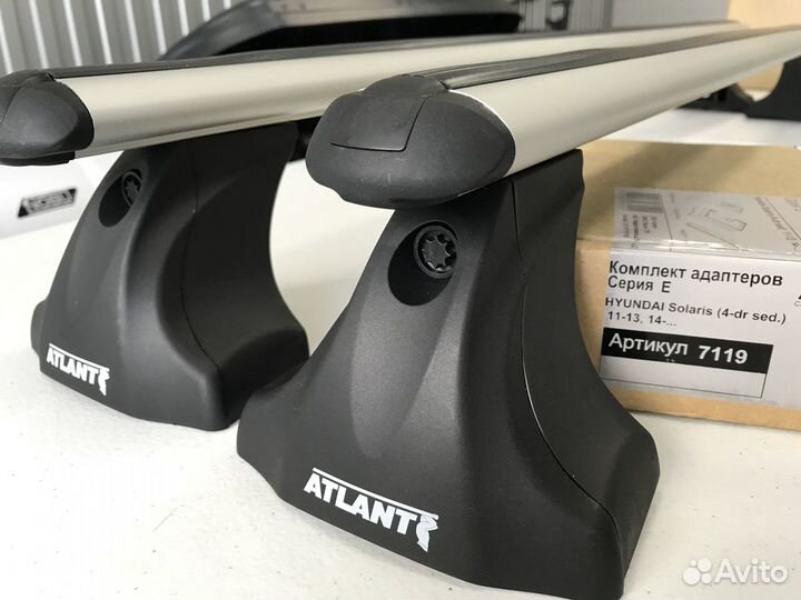 Багажник на крышу Hyundai Solaris (sedan)