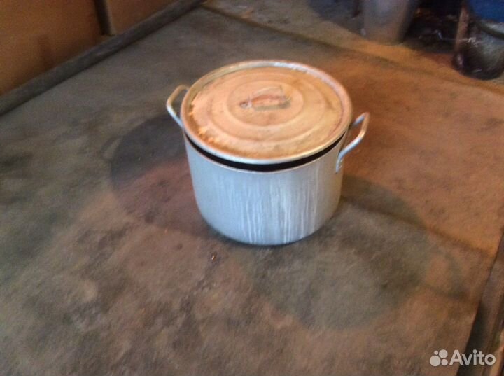 Кастрюля алюминиевая 40 литров