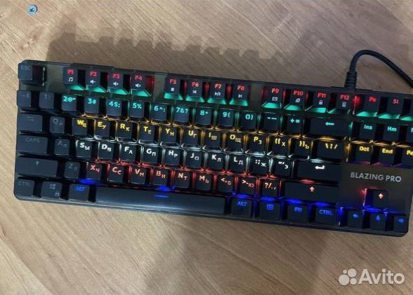 Игровая клавиатура Dexp blazing pro rgb