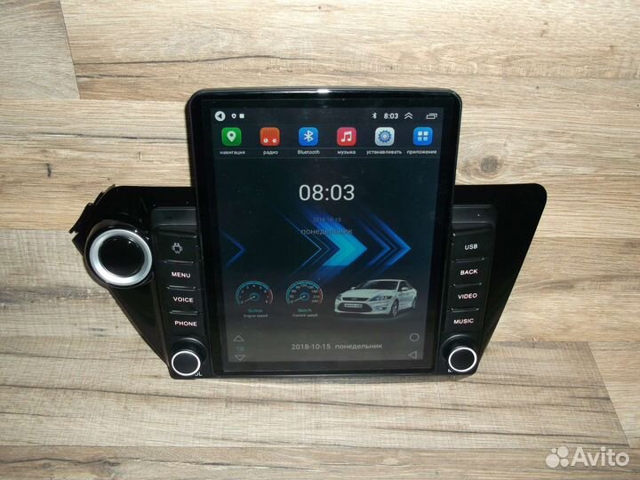 Магнитола Kia Rio 3 Tesla Android