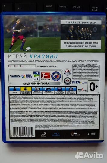Игры для приставок ps4 FIFA16