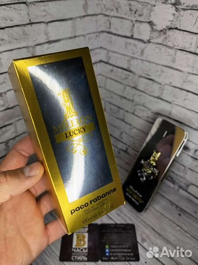 Мужские духи Paco Rabanne 1 million lucky