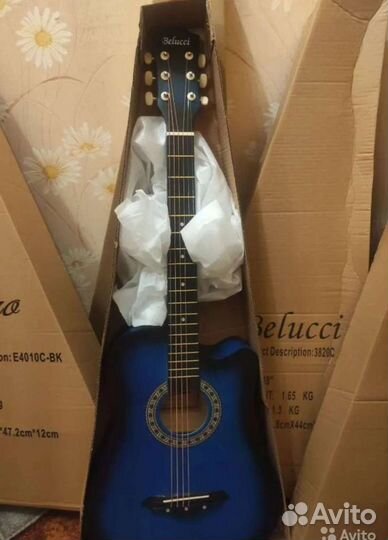 Гитара аккустическая новая Belucci