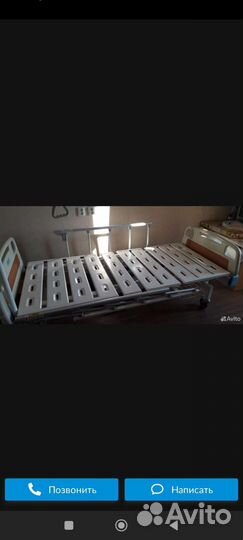 Кровать для лежачих больных с матрасом