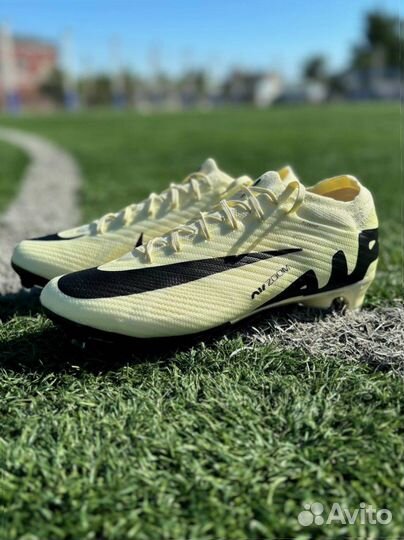 Бутсы Nike Mercurial yellow